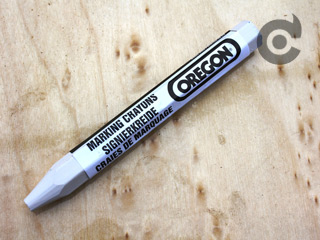 12x white marking crayon