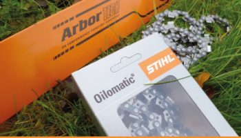 20 gb lo pro milling bar & 2 x stihl pmx ripping chains