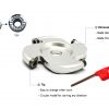 MP21-4-12 Manpa Circular Cutter Disc 4" [12mm Cutting Teeth][Direct to Angle Grinders or Multi Cutter][PRE ORDER FOR 25% OFF RRP DELIVERY 1ST AUGUST]