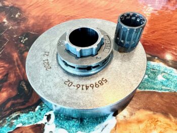 589 64 16-02 Husqvarna 325 x7 tooth Rim and Sprocket [Fits 545XP Mk II]