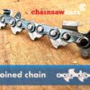 75EXJ Oregon Full Skip Chisel Chain 3/8 .063[1.6mm]