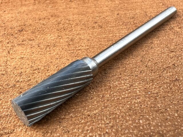 A4.0 4.0mm[5/32"] Carbide Sharpening Burr - Sharpens 3/8 Lo Pro and 1/4 .050[1.3mm] - Image 3