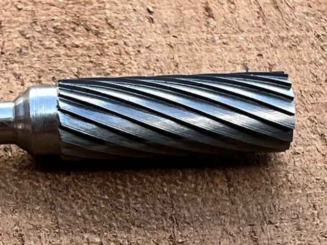 A4.0 4.0mm[5/32"] Carbide Sharpening Burr - Sharpens 3/8 Lo Pro and 1/4 .050[1.3mm] - Image 5