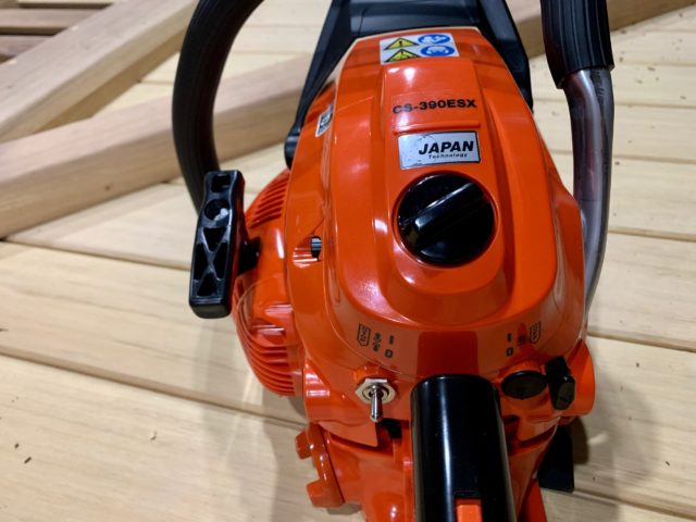 Echo CS-390 ESX Powerhead Only - Comes With 1/4 and .325 Drive Rims - Image 6
