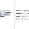 MP21-18 Manpa Sanding Shaft - Image 4
