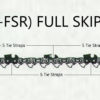 P+3/8-063-FSR-100FT Panther Full Skip Ripping Chain 3/8 .063[1.6mm] 100ft Reel = 1640 Drive Links [includes joiners and tie straps] - Image 3