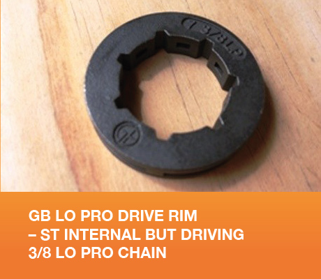 SNHS30-50WRx2 30"[76cm] GB Lo Pro Milling Bar[Single Slot]+Chains Kit 3/8 Lo Pro .050 98 drive links