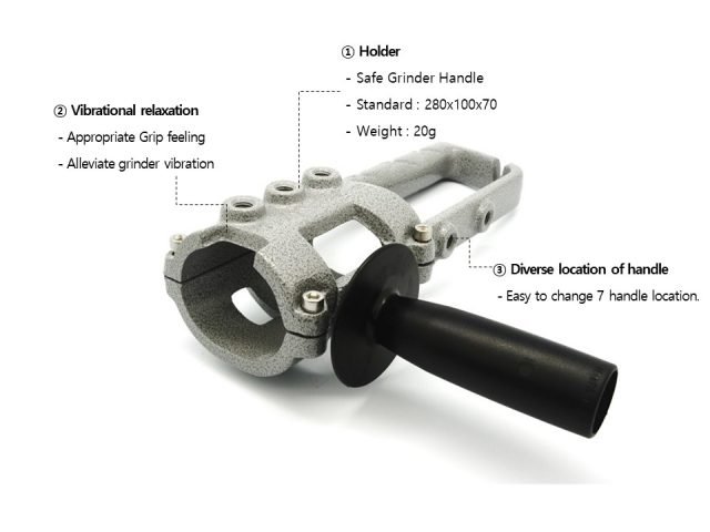 MP21-9 Manpa Grinder Holder - Image 3