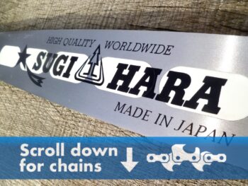 [H3-NS] VH2U-8Q37-A [NON STANDARD 3/8 VERSION] Sugihara Light Type Pro 15"[38cm] 3/8 .058[1.5mm] 56 drive links