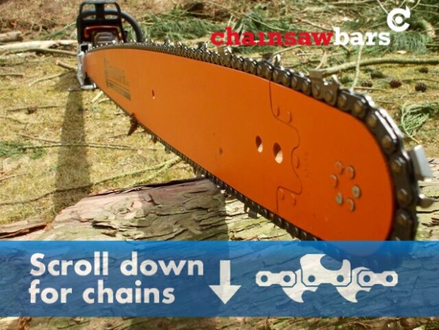 [S5-84] HSSA84-63RQ 84"[212cm] GB Slotted Extra Long 7' Foot Bar [Stihl+Husqvarna] .404 .063 222 drive links