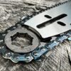 [E4-28] XT2U-8Q70-A AND XT2U-8Q45-A COMBO Sugihara Light Type 28"[71cm] + Sugihara Light Type 18"[45cm] Includes Chains/Rims - Image 4