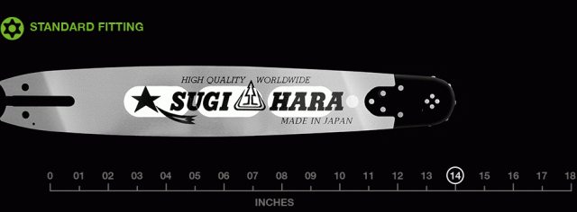 [S1-14] SL2U-0N35-A Sugihara Light Type Pro 14"[35cm] 3/8 Lo Pro .050[1.3mm] 50 drive links [x60 Expected 25th June 2025] - Image 2