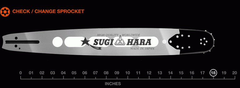 VH2U-8Q45-A Sugihara 18" Light Type Pro - 3/8 .058 68 drive links  [Expected 4th October, 2018]