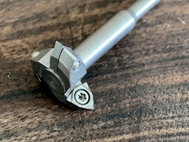 MP21-24-DCT Manpa Mini Carving Bit - Triangular Type With 1/8" Shank - Image 7
