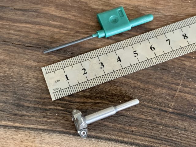 MP21-24-DCT Manpa Mini Carving Bit - Triangular Type With 1/8" Shank - Image 4