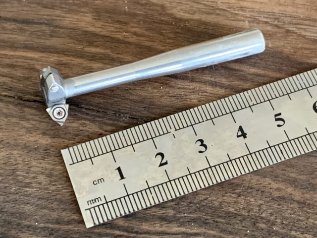 MP21-24-SCT-1/4 Manpa Mini Carving Bit - Triangular Type With 1/4" Shank - Image 5