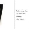 MP21-8-4 Manpa Hole Cutter 4"[10cm] [Requires Large 6" Angle Grinder] - Image 11