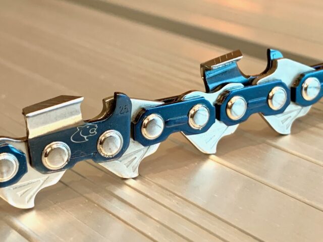 (P+3/8LP-050-LG) Panther Plus Lo Pro Full Chisel Chain [Guarded Version] 3/8 Lo Pro .050[1.3mm] 50 Drive Links - Image 2