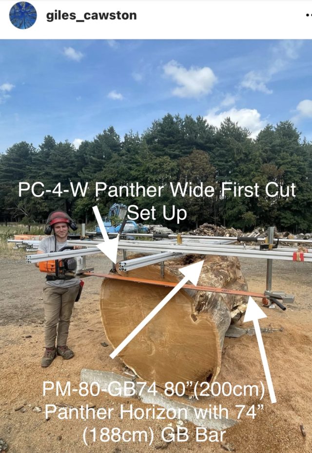 PC-4-W Panther 13'[4.0m] Comprehensive First Cut Track System for Logs up to 3.5m 28"[70cm] WIDE VERSION - Image 6