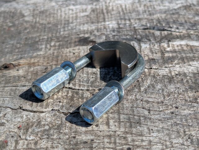 1794F-A-T Granberg U Bolt And Fittings [Old Style Alaskan Mk III] Titanium Alloy Spacer