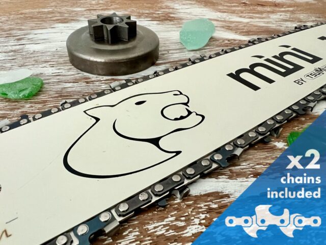 [KIT]18"[45cm] Panther Mini Conversion Kit [Bar+Chains+Sprocket] Makita XCU03, XCU04, XCU06, DUC303, DUC353, DUC254s, DUC256s, DUC305s, DUC306s, Dolmar AS-1925, AS-3626 1/4 .043 88 drive links