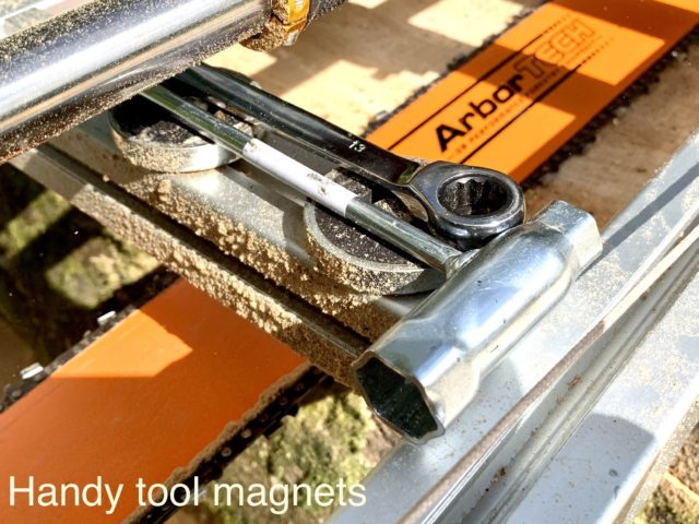 PM60-GB64-100FT Panther Horizon Heavy Chainsaw Mill 60"[155cm] WITH GB 64"[163cm] Milling Bar [+100FT P-404-HSR] .404 .063 180 drive links - Image 11