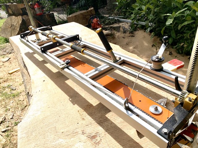 PM60-GB64-100FT Panther Horizon Heavy Chainsaw Mill 60"[155cm] WITH GB 64"[163cm] Milling Bar [+100FT P-404-HSR] .404 .063 180 drive links - Image 5