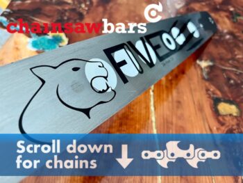 [S4/H4A-24] Panther Five O 24"[61cm] 3/8 .050 84 drive links [OFFER INCLUDES x8 Chains, x1 Rim, x1 Spare Nose]