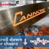 [H4-18] CSM-H1-18-58-3 Cannon Superbar 18"[45cm] 3/8 .058 66 drive links