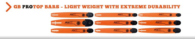 GB ProTop chainsaw guide bars