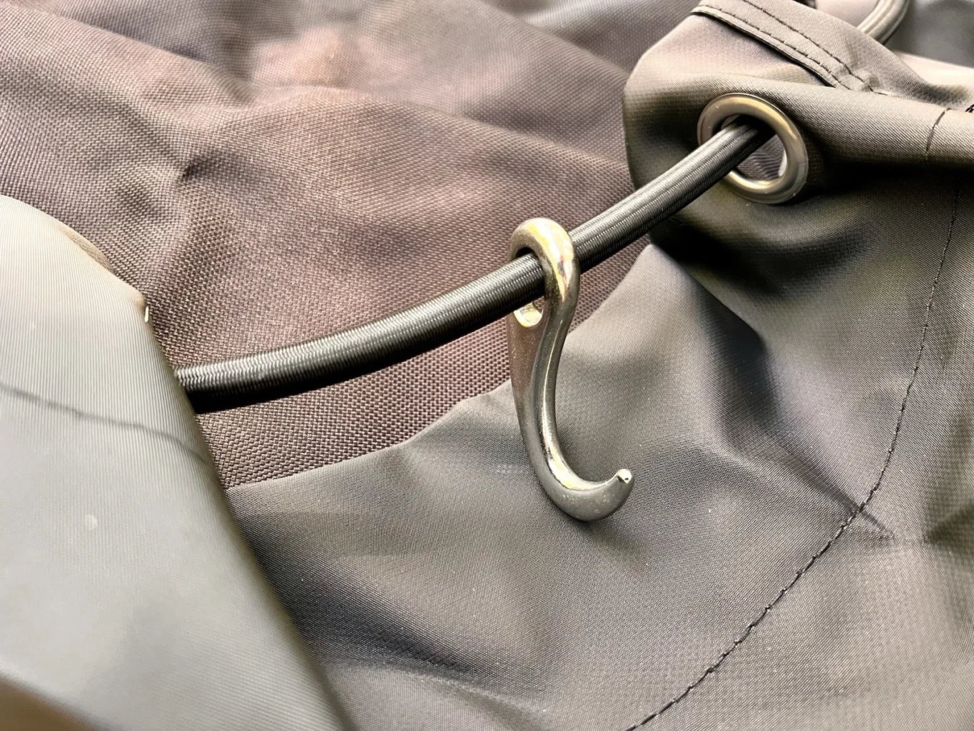 5x IBC Log Container Cover Heavy Duty Canvas Bungee and Hooks - Image 7