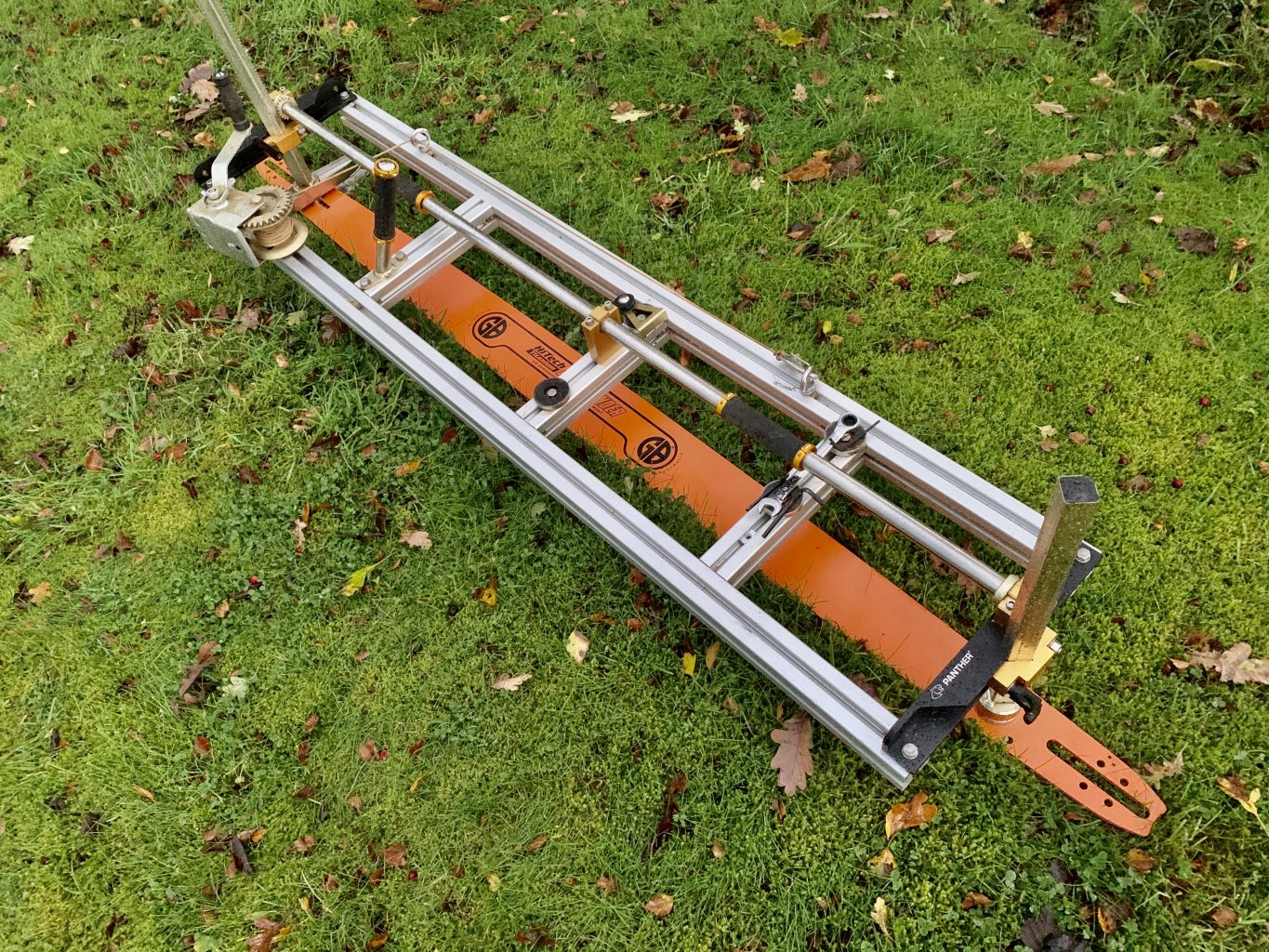 Panther HD Double Ended Chainsaw Mill. Comes with chainsaw for the far