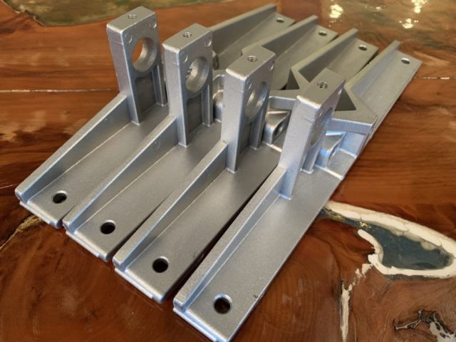 4xSMCB 4x Spare Cast Aluminium End Brackets [Mk III Mills]