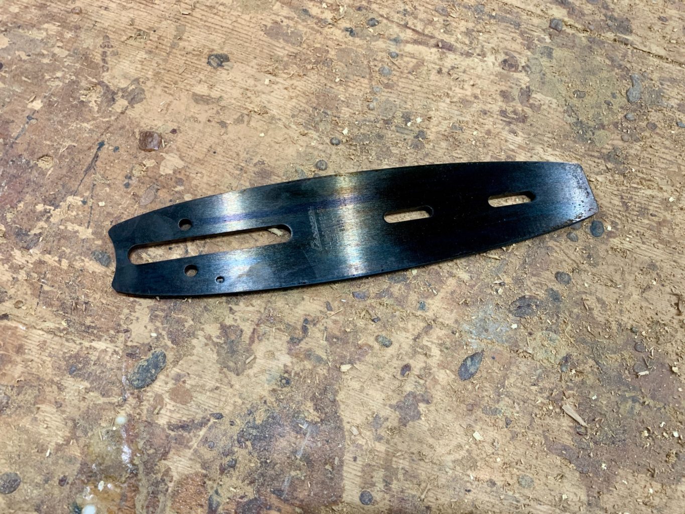 Large Stihl Cannon Bar for Log De Barker .325 .050 58 drive links