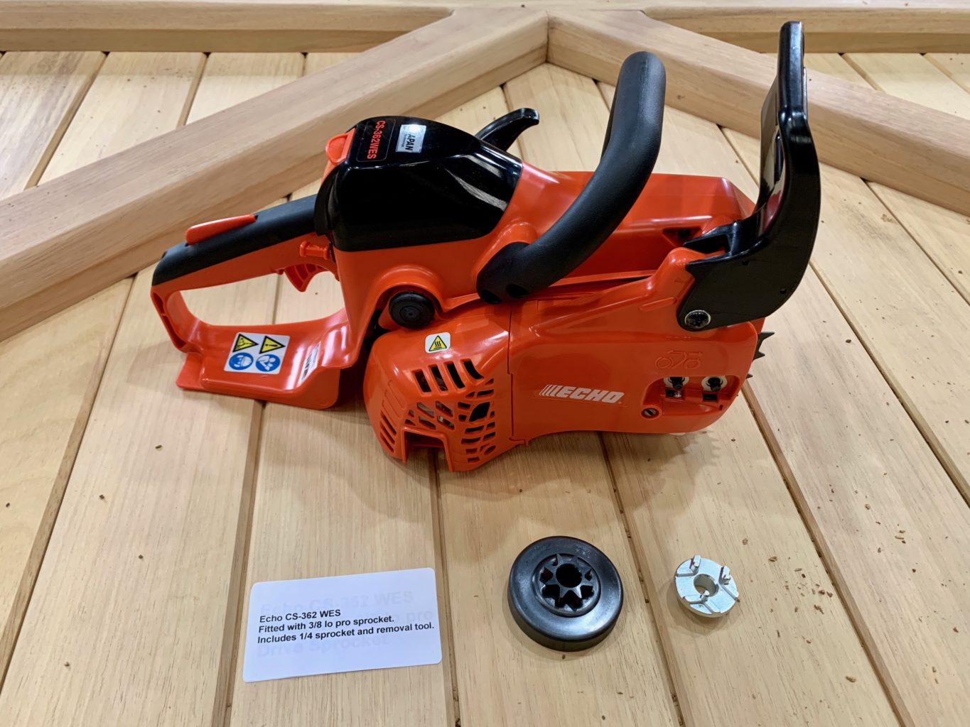 Echo CS362WES Powerhead Only 1/4 + 3/8 Lo Pro Drive Package