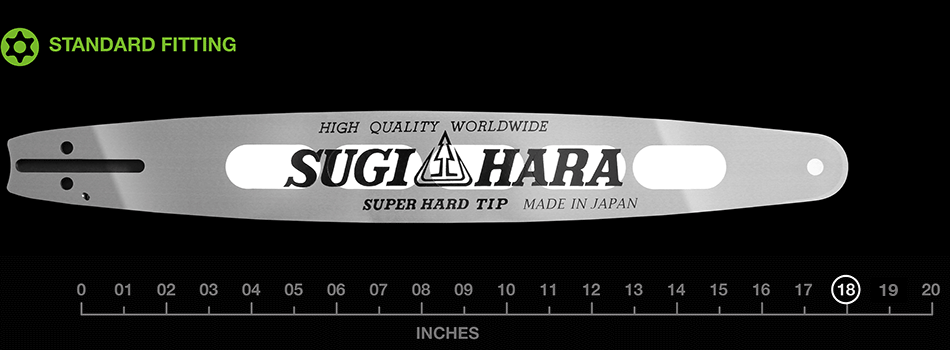 BC3C-0A45-A Sugihara 18″ Light Type Pro Toonie Tip – 3/8 Lo Pro .050