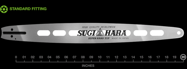 BC3C-0R50-A Sugihara Light Type Quarter Tip 20"[50cm] 3/8 Lo Pro .050 72 drive links