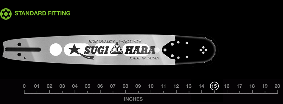 BC3U-0J37-A Sugihara 15″ Light Type Pro [Quick Cut Version] – .325 .050