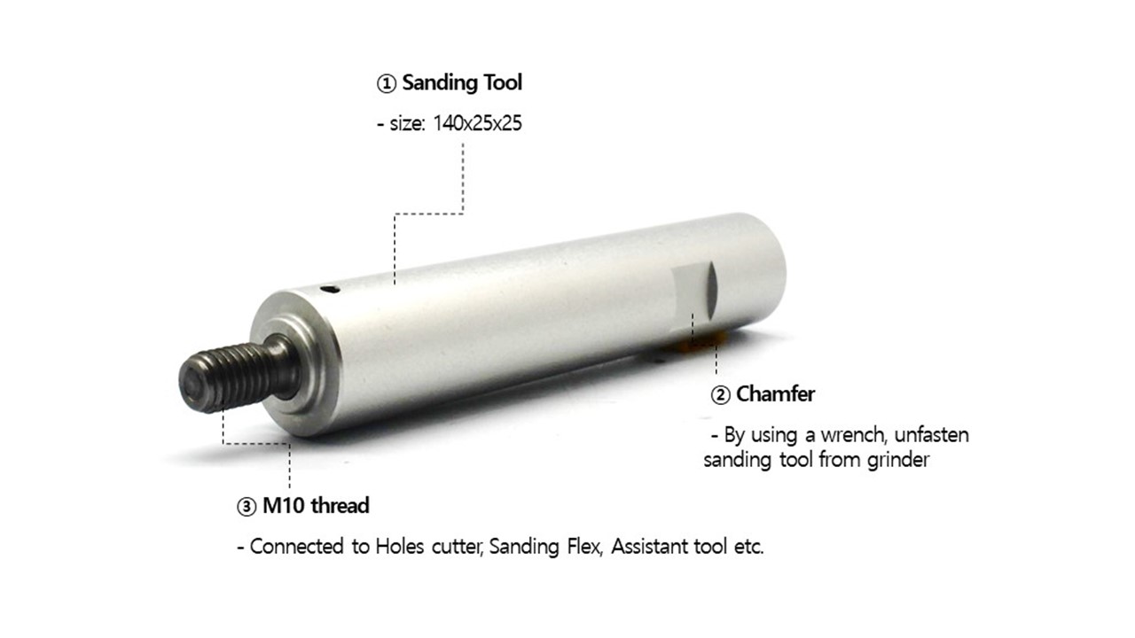 MP21121 Manpa Long [140mm] Extension Tool Fits Several Tools