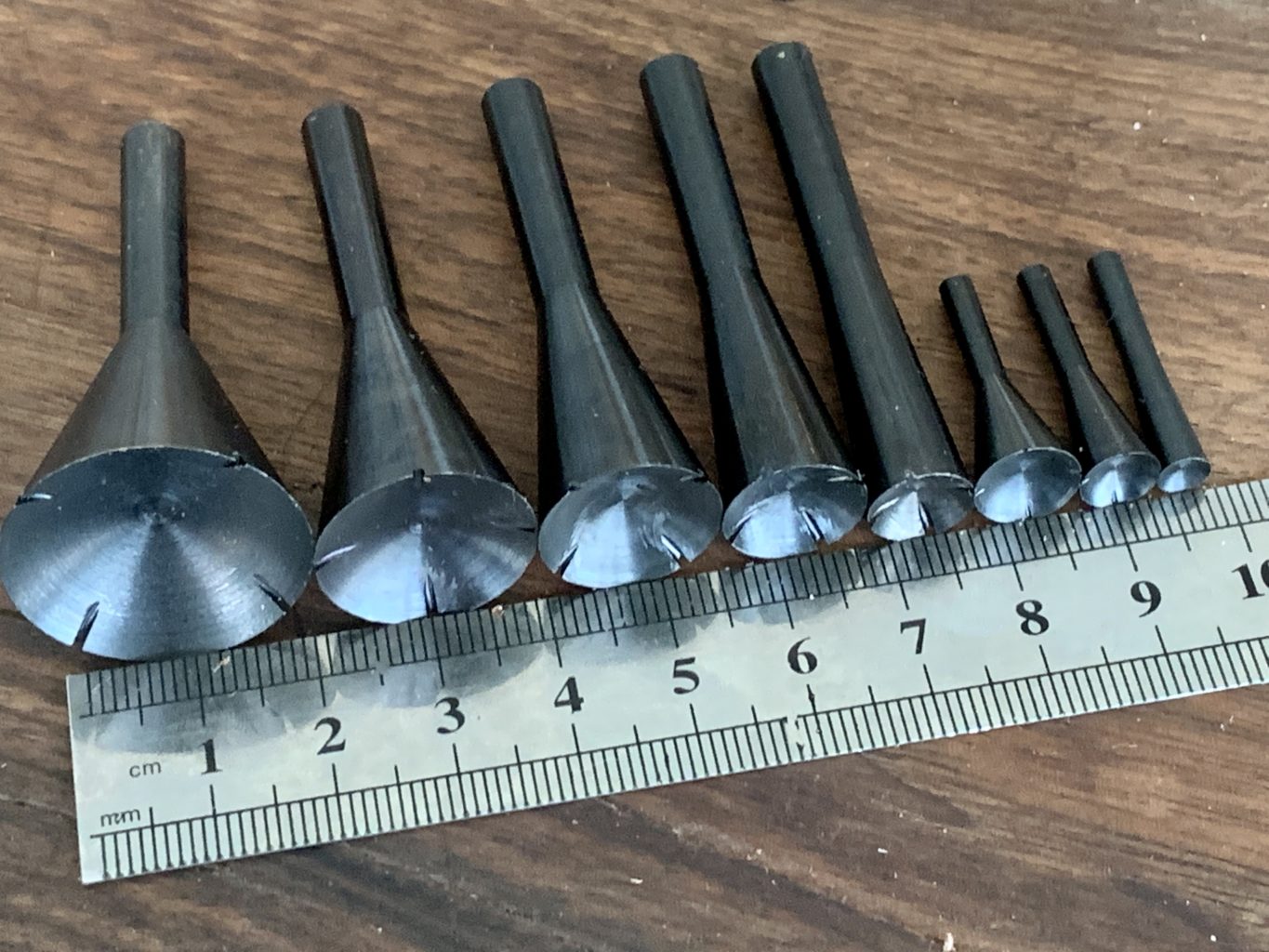 MP2125 Manpa Concave Eye Cutter Set [8 Per Set]