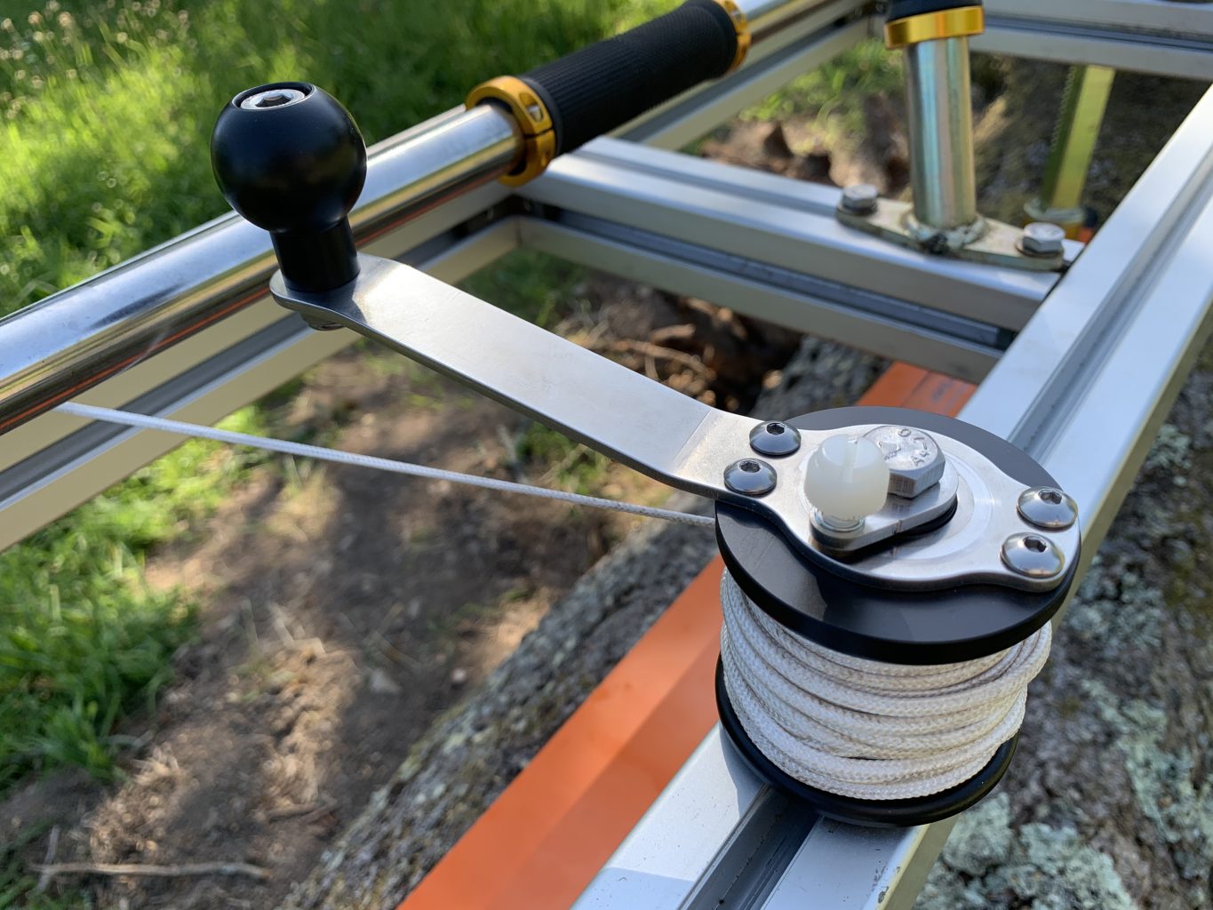 PWMkIII Panther Mk III Winch [Full Kit] Attaches to most chainsaw mills.