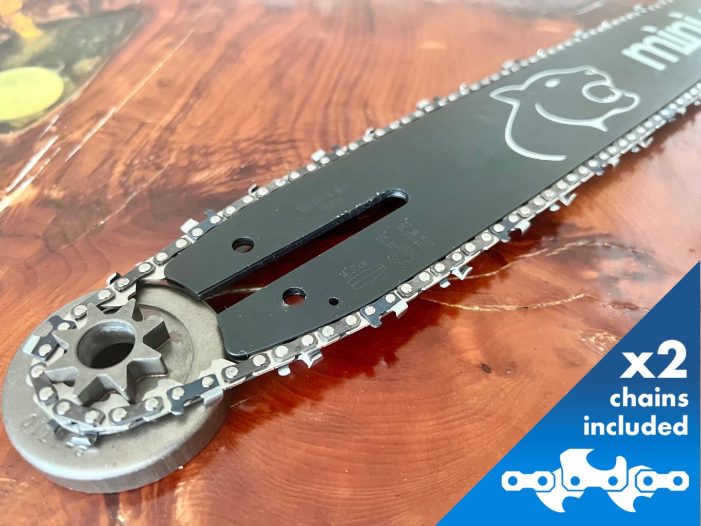 16"[40cm] Panther Mini Conversion Kit [Bar+Chains+Sprocket]