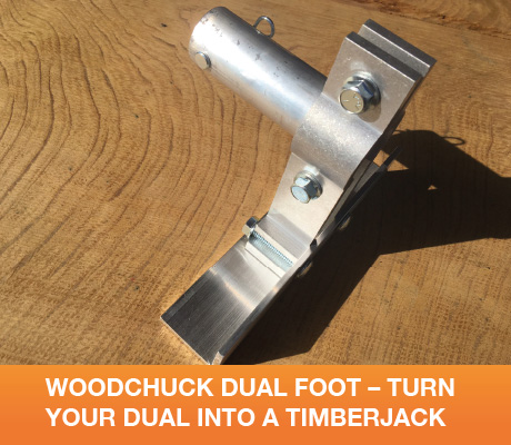 WCT05 Woodchuck Dual Foot - Turn Your Dual Into A Timberjack