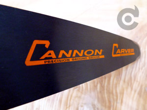 CCQ-C1-14-50 Cannon Carving Quarter Tip 14"[35cm] 3/8 Lo Pro .050 53 drive links or 1/4" .050 78 drive links