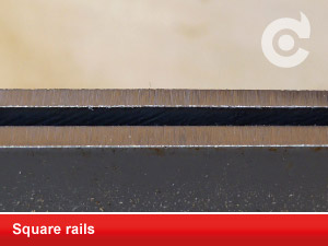 square rails